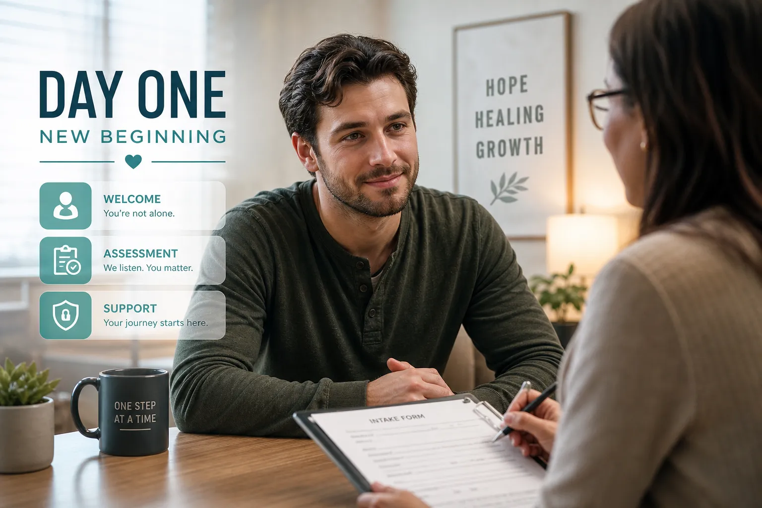Addiction Treatment Intake